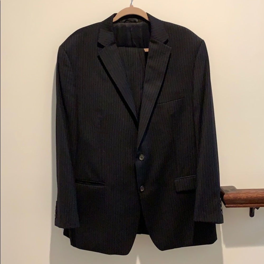 LAUREN by Ralph Lauren Pinstripe Suit